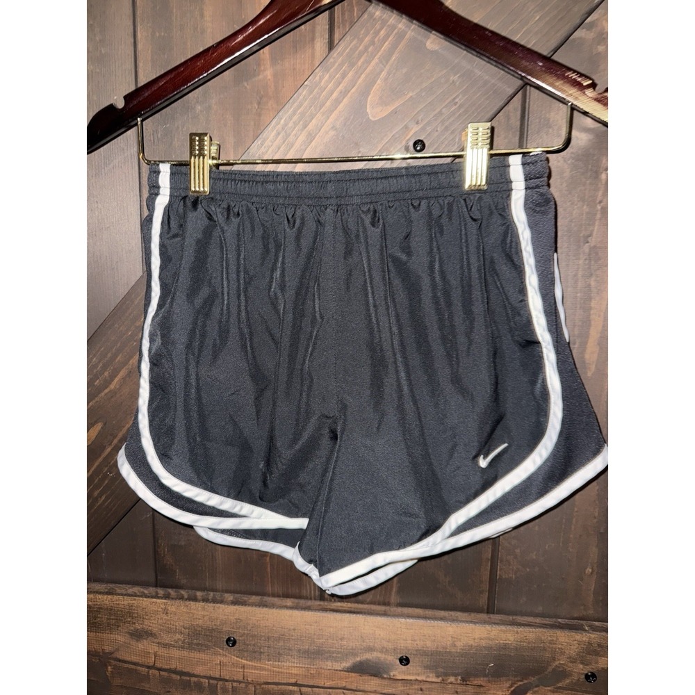 Nike Women's S Small Running Shorts Black‎ White